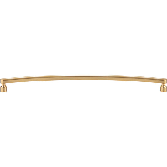 Atlas Lennox 12" Center to Center Bar Pull (A685) - Warm Brass