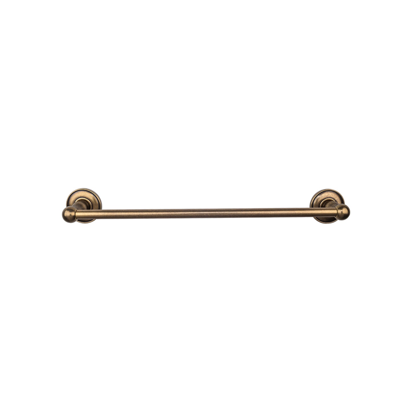Top Knobs TOP BATH (R) Edwardian Bath Single 32 1/2" Wall Mounted  Towel Bar - German Bronze