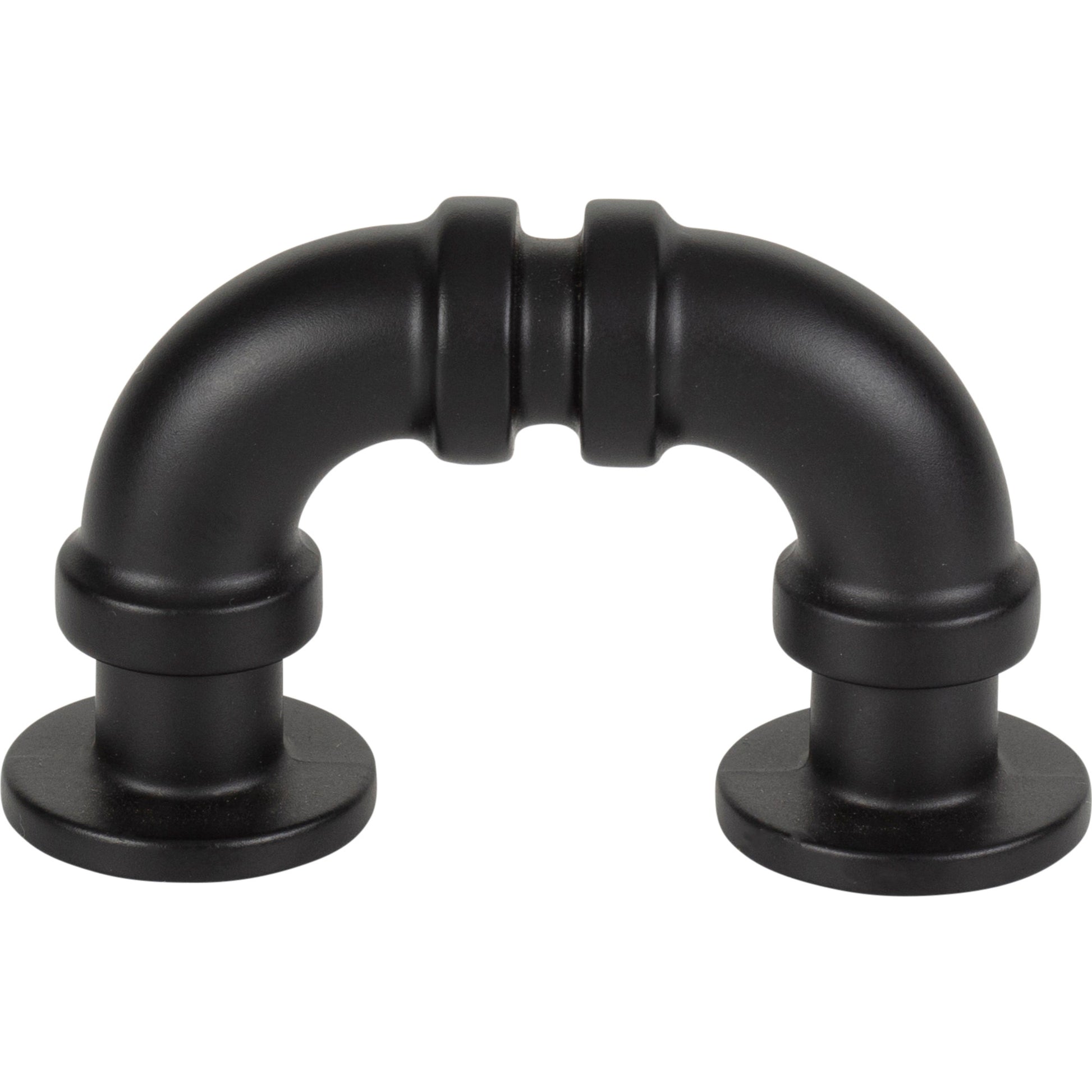 Atlas Steam Punk Bar Pull - 1 5/16" CTC - Matte Black