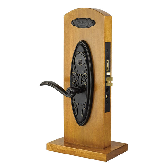 Da Vinci Knob-by-Knob / Lever-by-Lever Mortise Entry Set – Medium Bronze