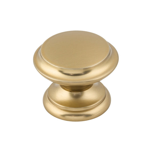 Top Knobs Flat Top Round Knob - Ash Gray