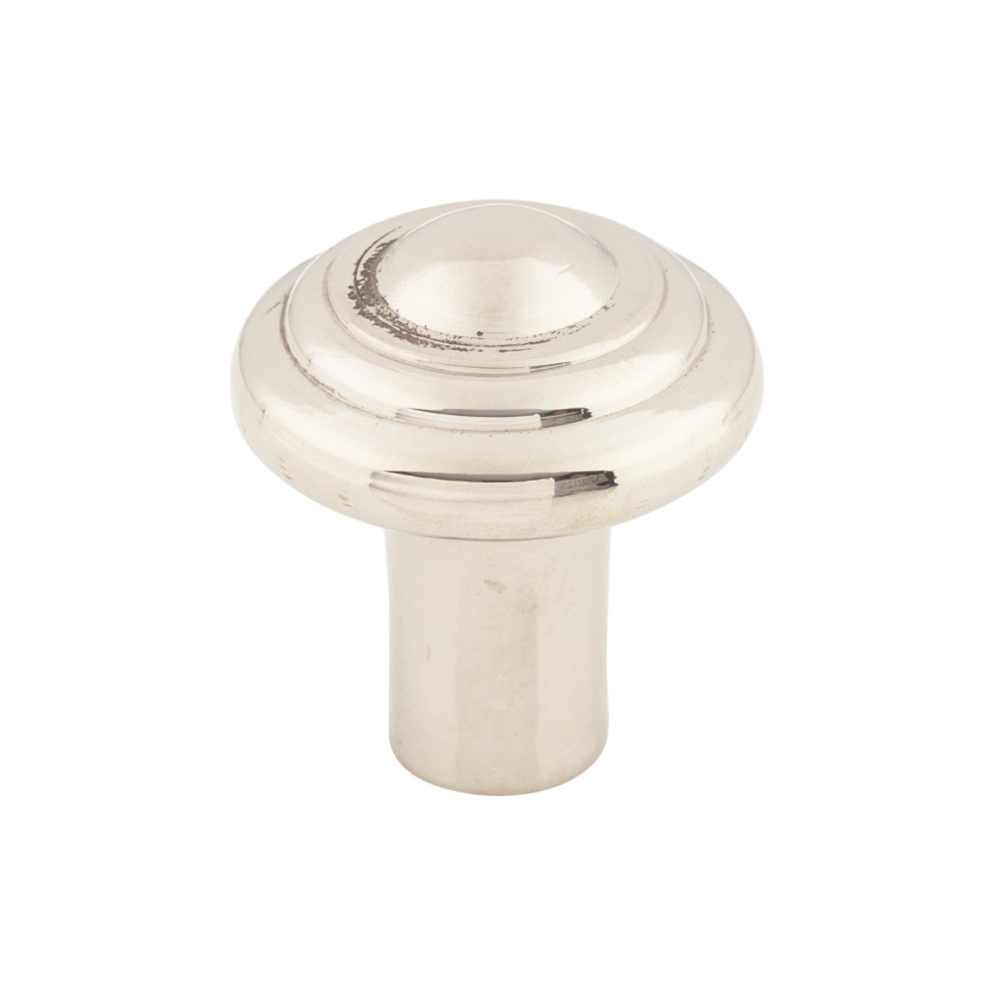 Top Knobs Aspen Ii Button Round Knob - 1 1/4" Dia. - Brushed Satin Nickel