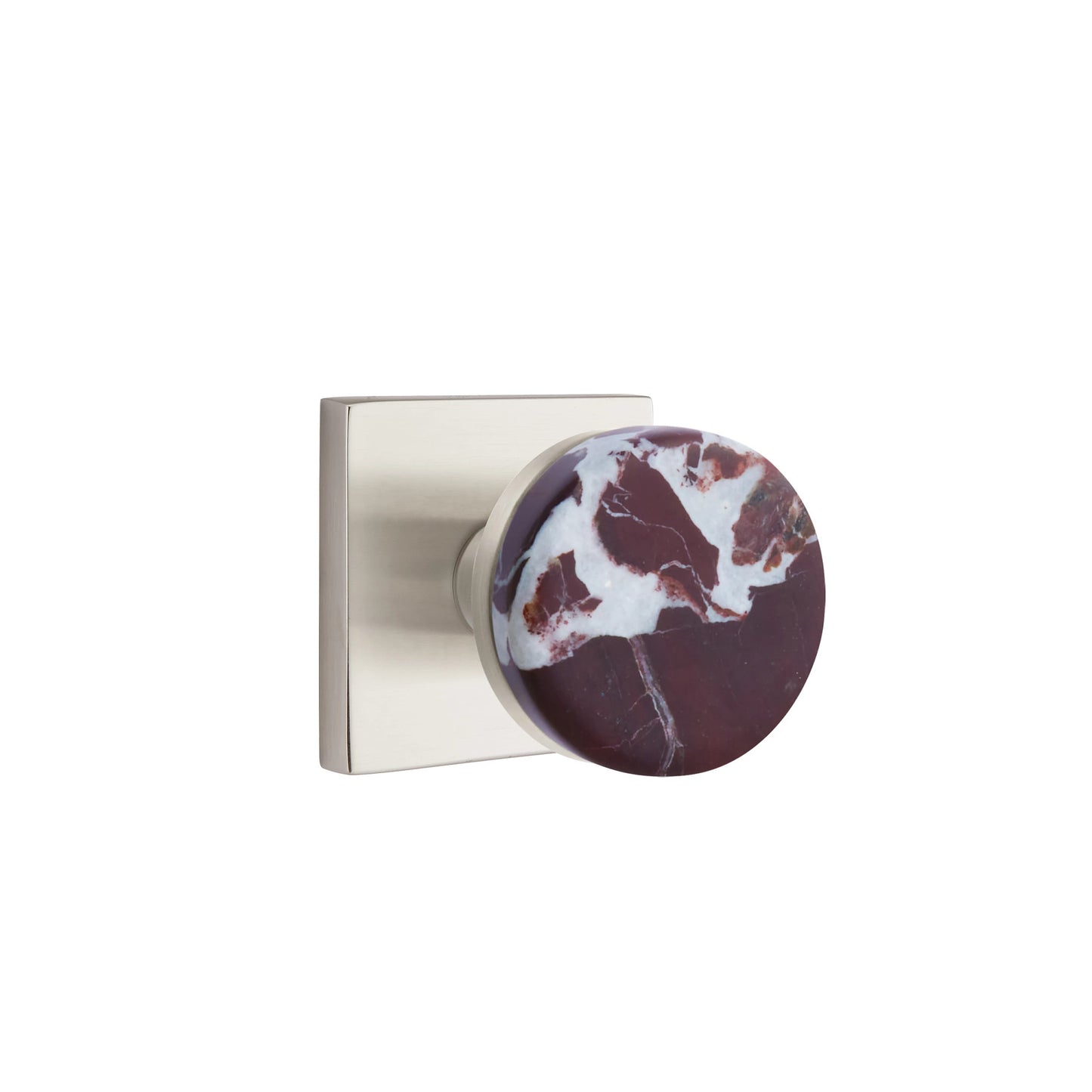 SELECT Conical Rosso Levanto Marble Knob