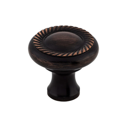 Top Knobs Swirl Cut Diameter Round Knob