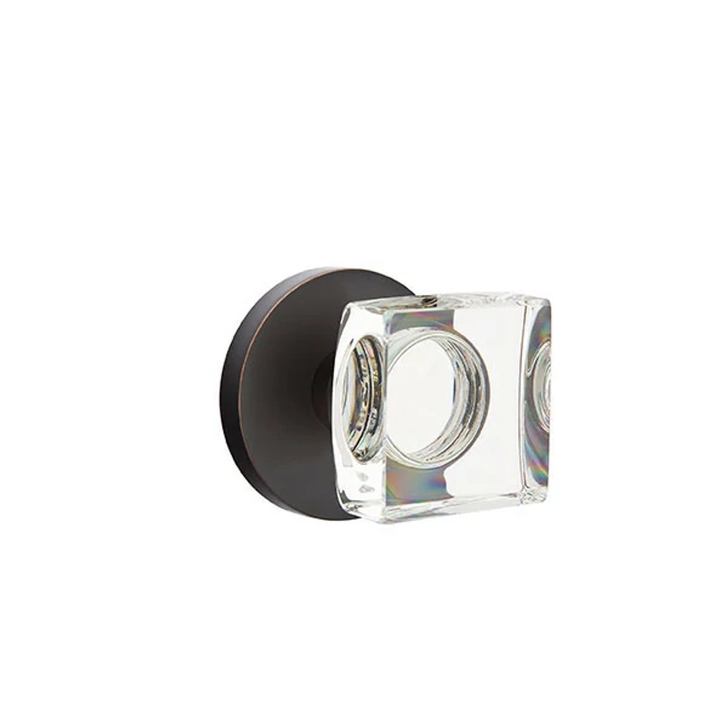Modern Square Glass Knob