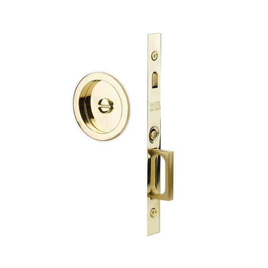 Round Pocket Door Mortise Lock