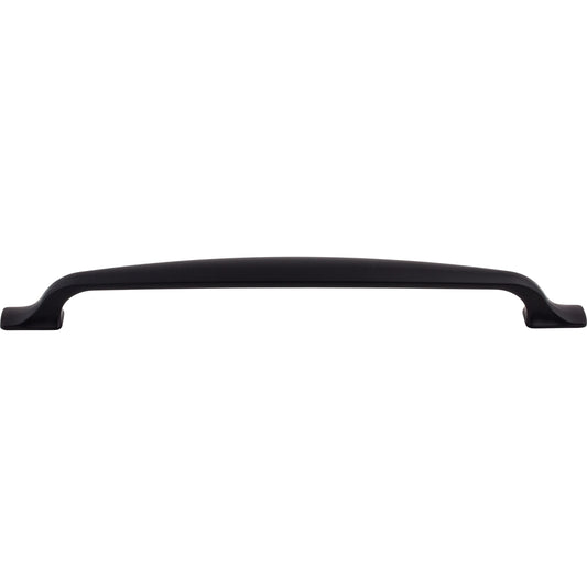 Top Knobs Torbay 8 13/16" Center to Center Bar Pull - Flat Black