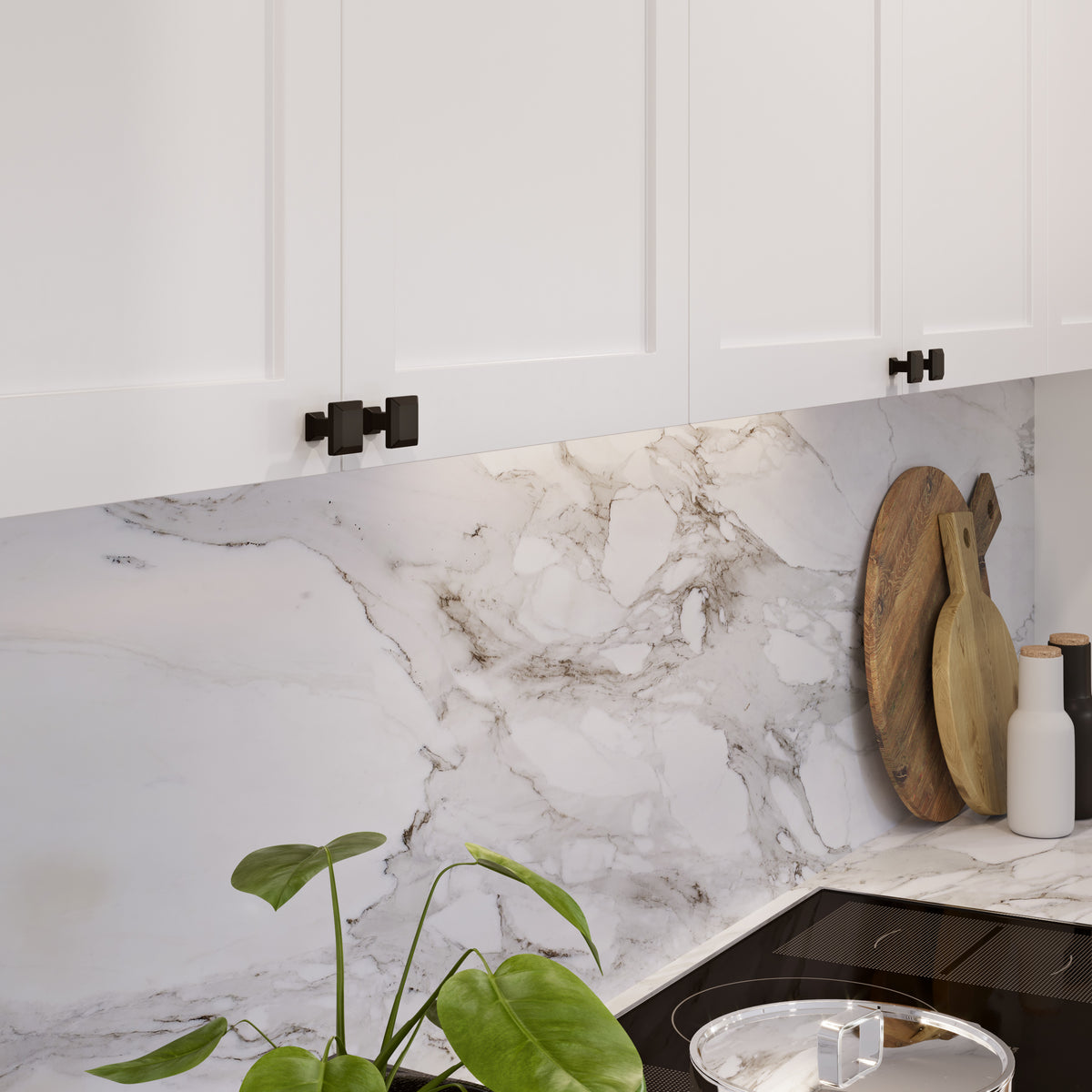 Atlas Sweetbriar Lane Length Square Knob
