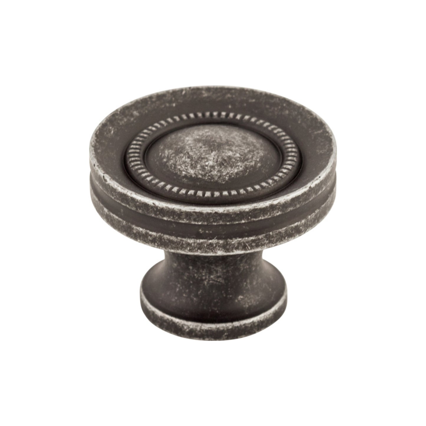Button Faced Round Knob