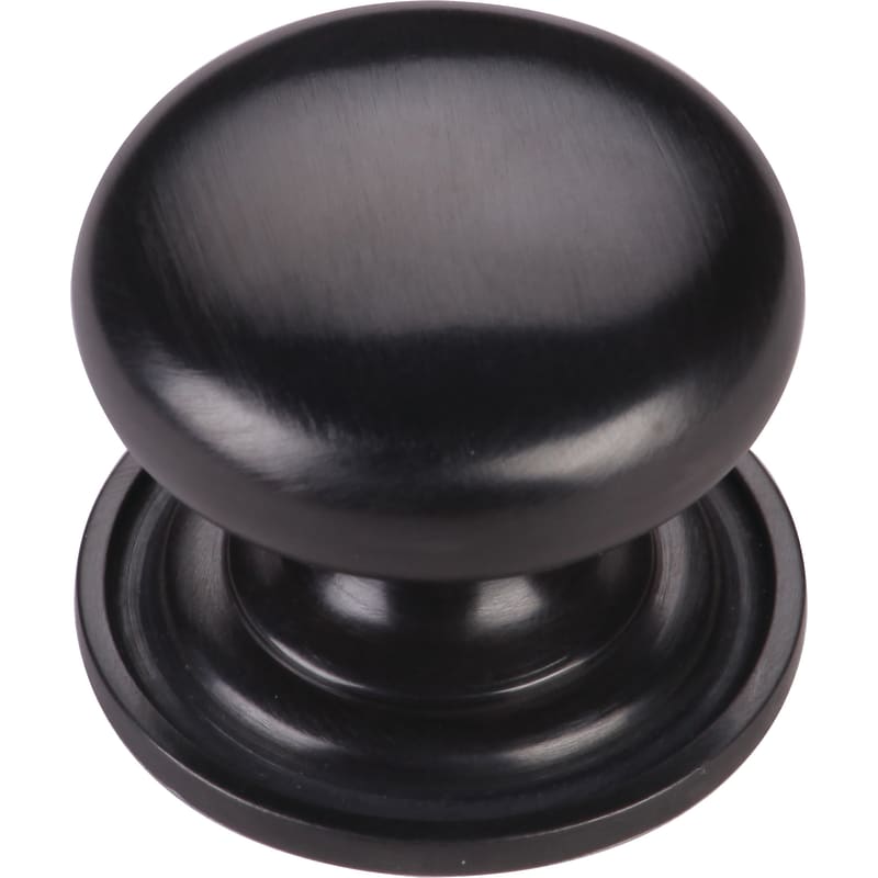 Round Cabinet Knob on Rose