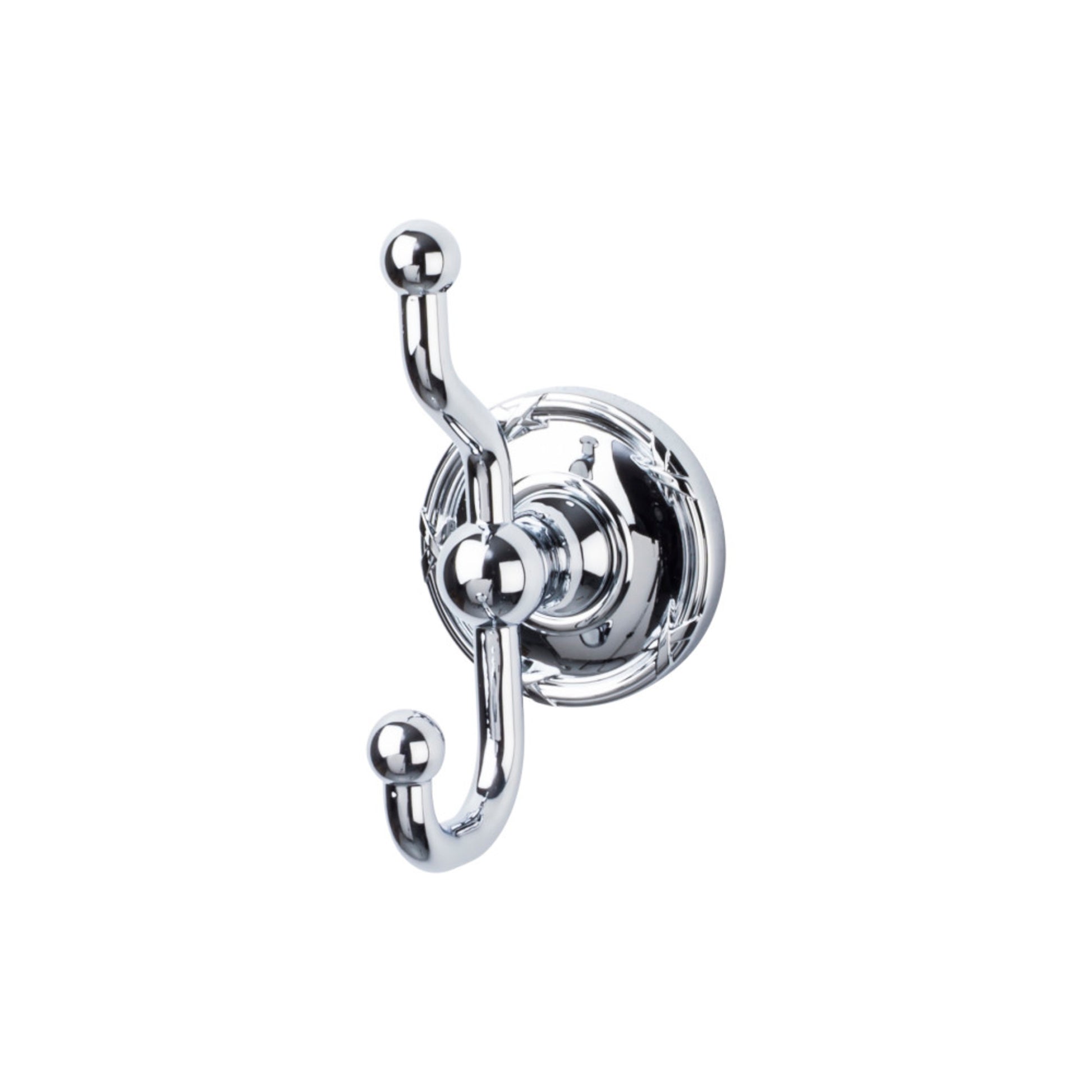 Top Knobs TOP BATH (R) Edwardian Bath 5" Wall Bath Hooks - Polished Chrome