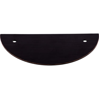 Top Knobs Half Circle Pull Backplate
