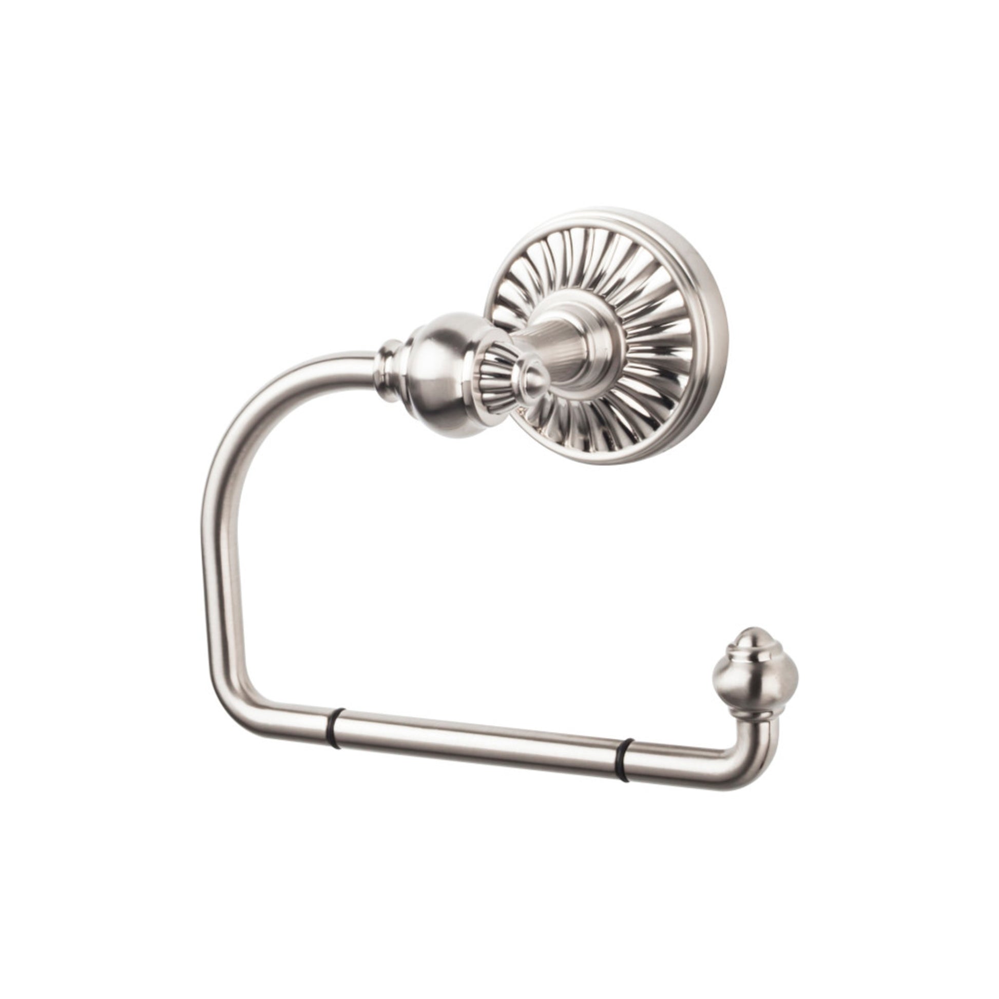 Top Knobs Top Bath (R) Tuscany Bath  Wall Mounted Toilet Paper Holder - 4 3/4" - Brushed Satin Nickel