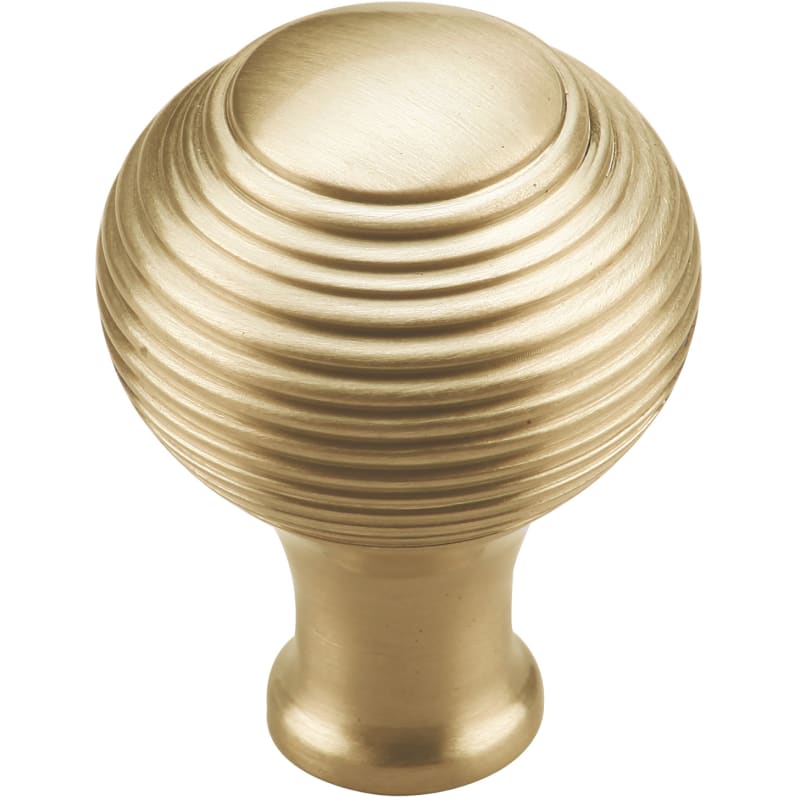 Reeded Cabinet Knob