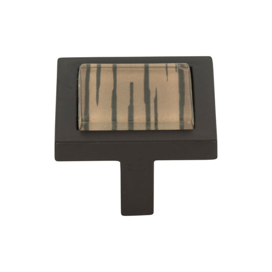 Atlas Spa Square Knob - Aged Bronze