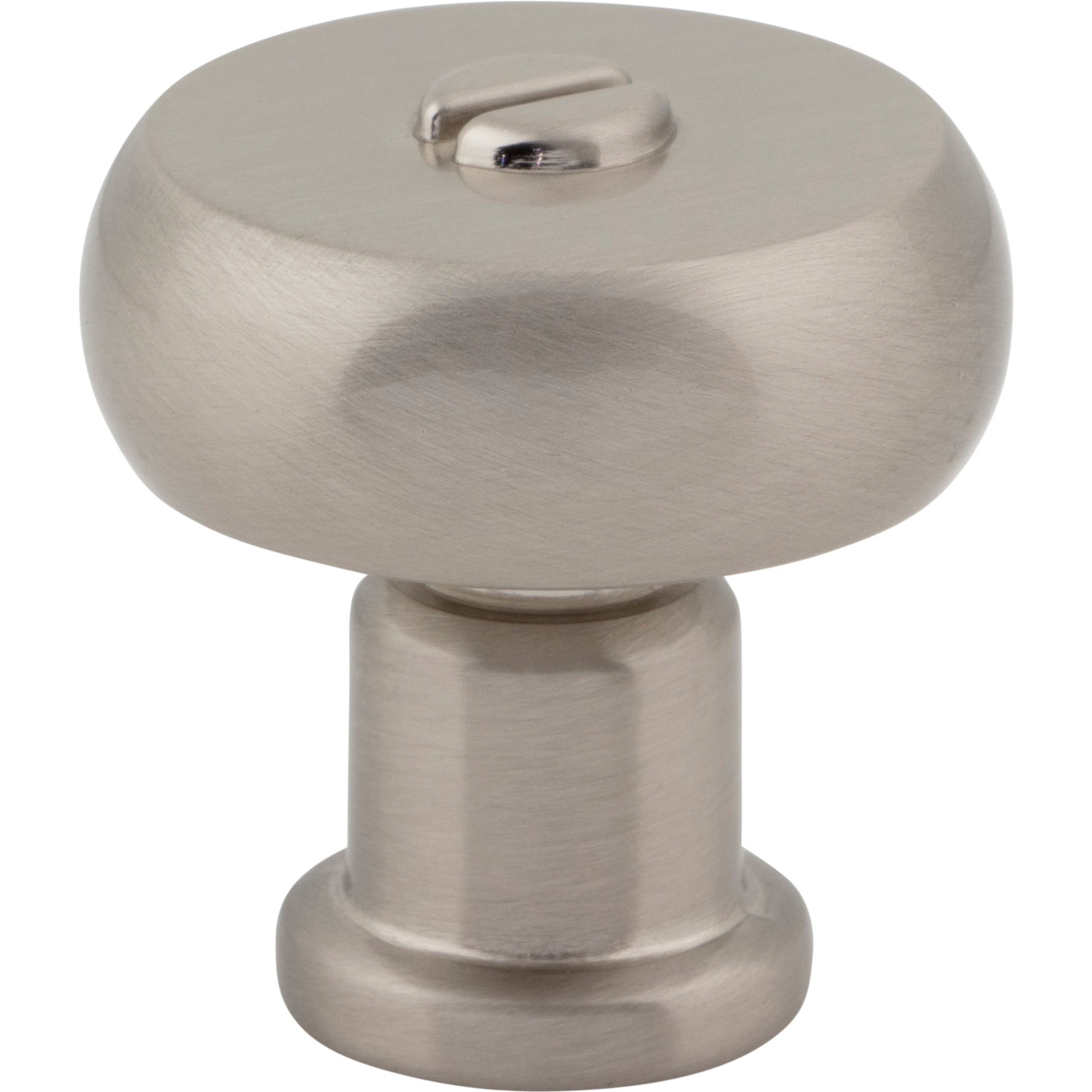 Atlas Everitt Round Knob - Brushed Nickel
