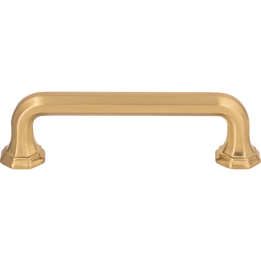 Atlas Royals 3 3/4" Center to Center Bar Pull (419) - Warm Brass