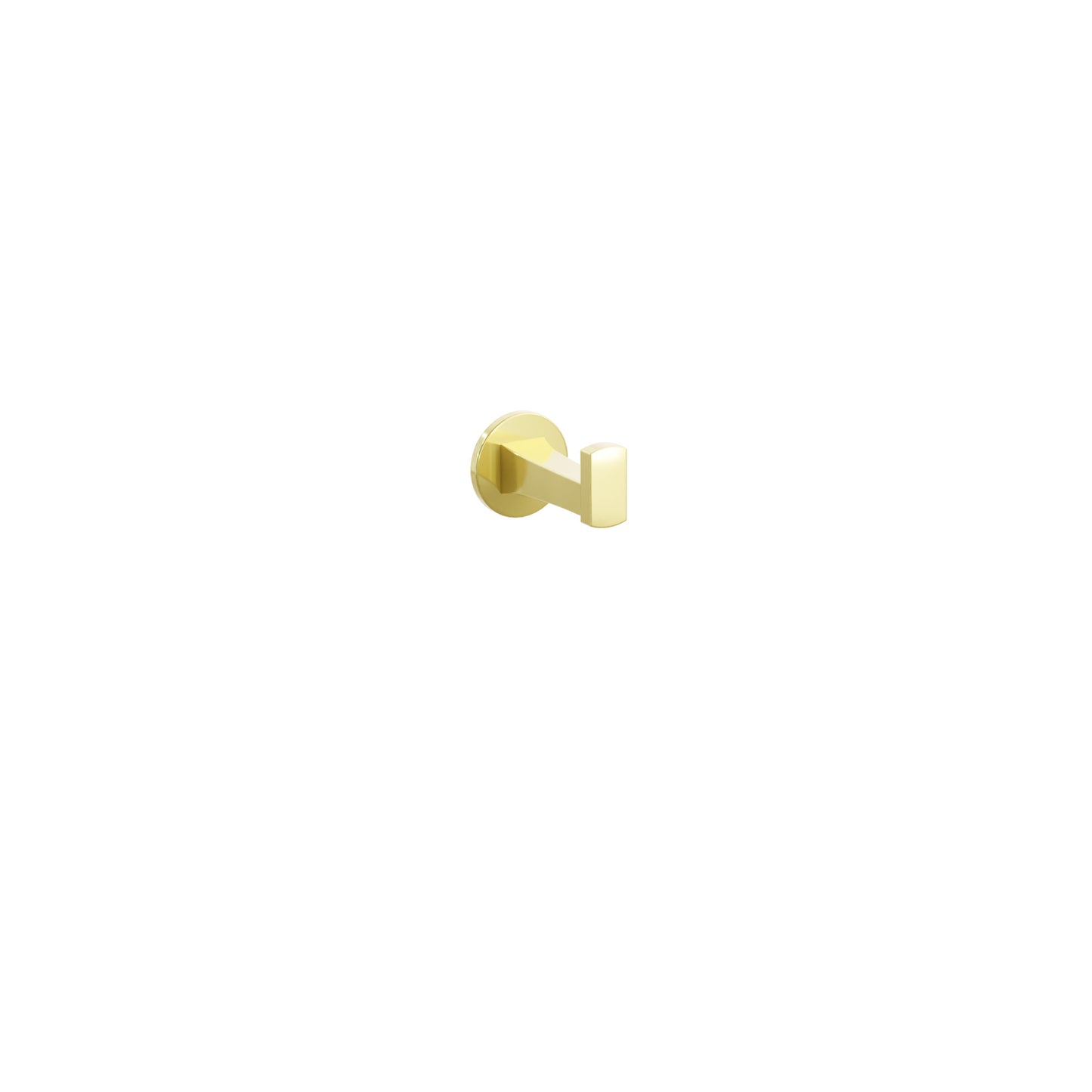 Transitional Flared Brass Single Hook