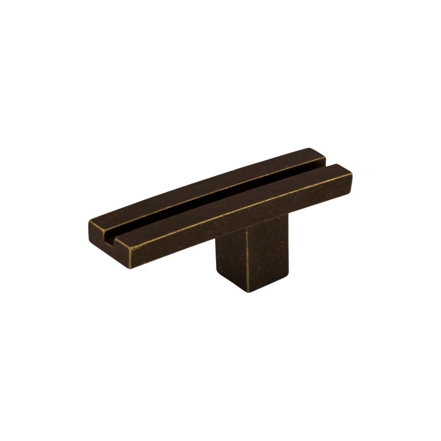 Top Knobs Inset Rail Length Geometric Knob
