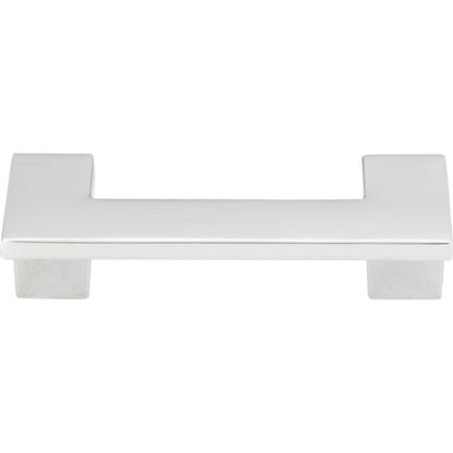 Atlas U Turn Bar Pull - 2 1/2" CTC - Brushed Nickel