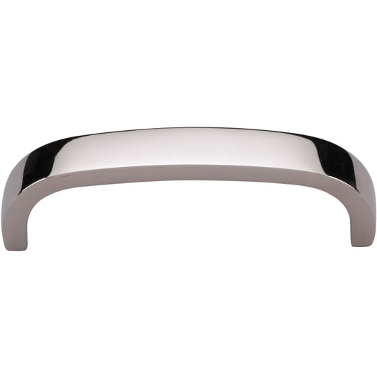 Ashley Norton Bridge Cabinet Pull - 3 1/2" CTC - Polished Nickel