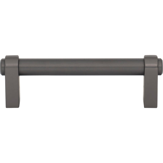 Top Knobs Lawrence 3 3/4" Center to Center Bar Pull - 3 3/4" CTC - Ash Gray