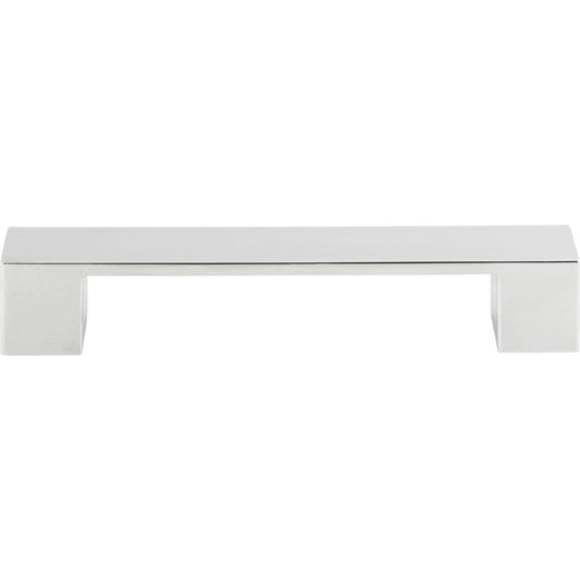 Atlas Wide Square 5 1/16" Center to Center Bar Pull (A919) - Polished Chrome