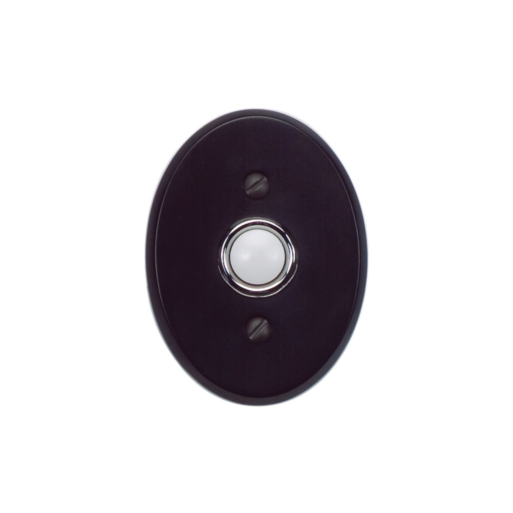 Atlas Traditionalist Push Button (DB646) - Matte Black