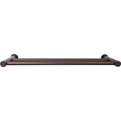 Top Knobs Hopewell Bath Double Wall Mounted Towel Bar