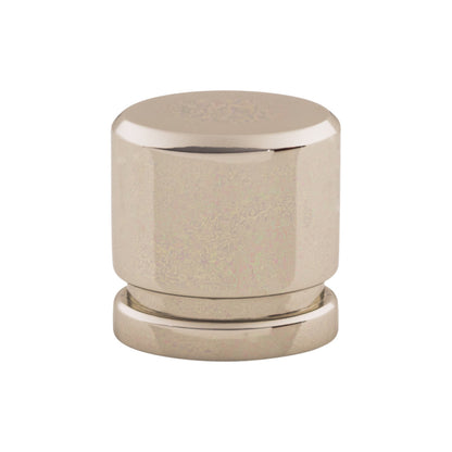 Top Knobs Oval Oval Knob - 1/2" - Brushed Satin Nickel