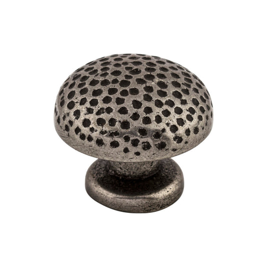 Top Knobs Warwick Round Knob - 1 1/4" Dia. - Cast Iron