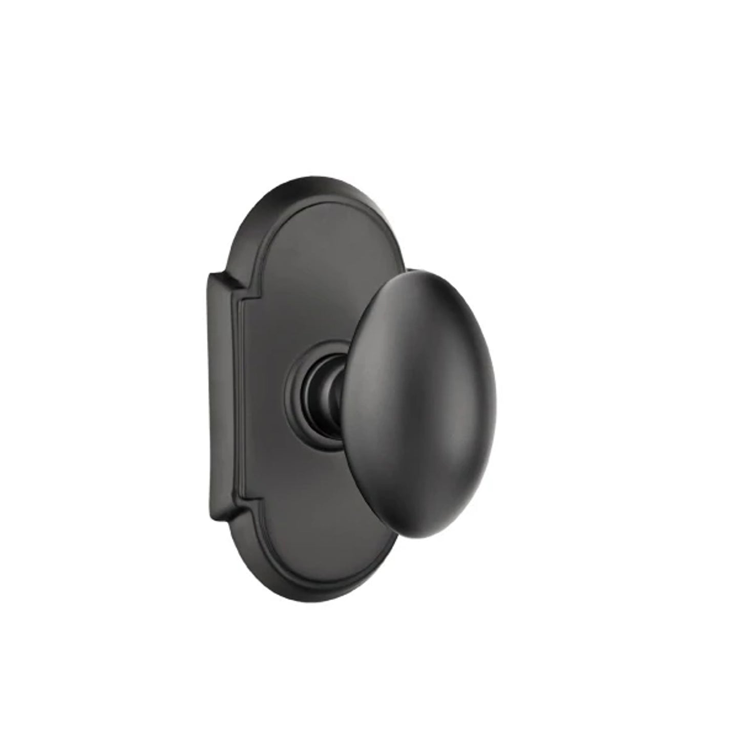 Egg Knob Flat Black