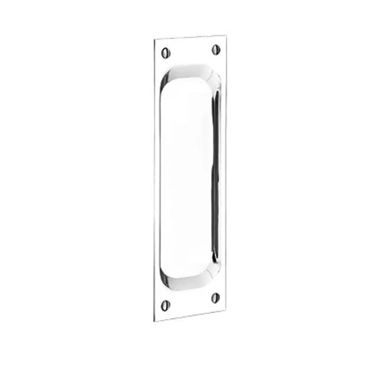 Classic Rectangular Flush Pull with Surface Screws