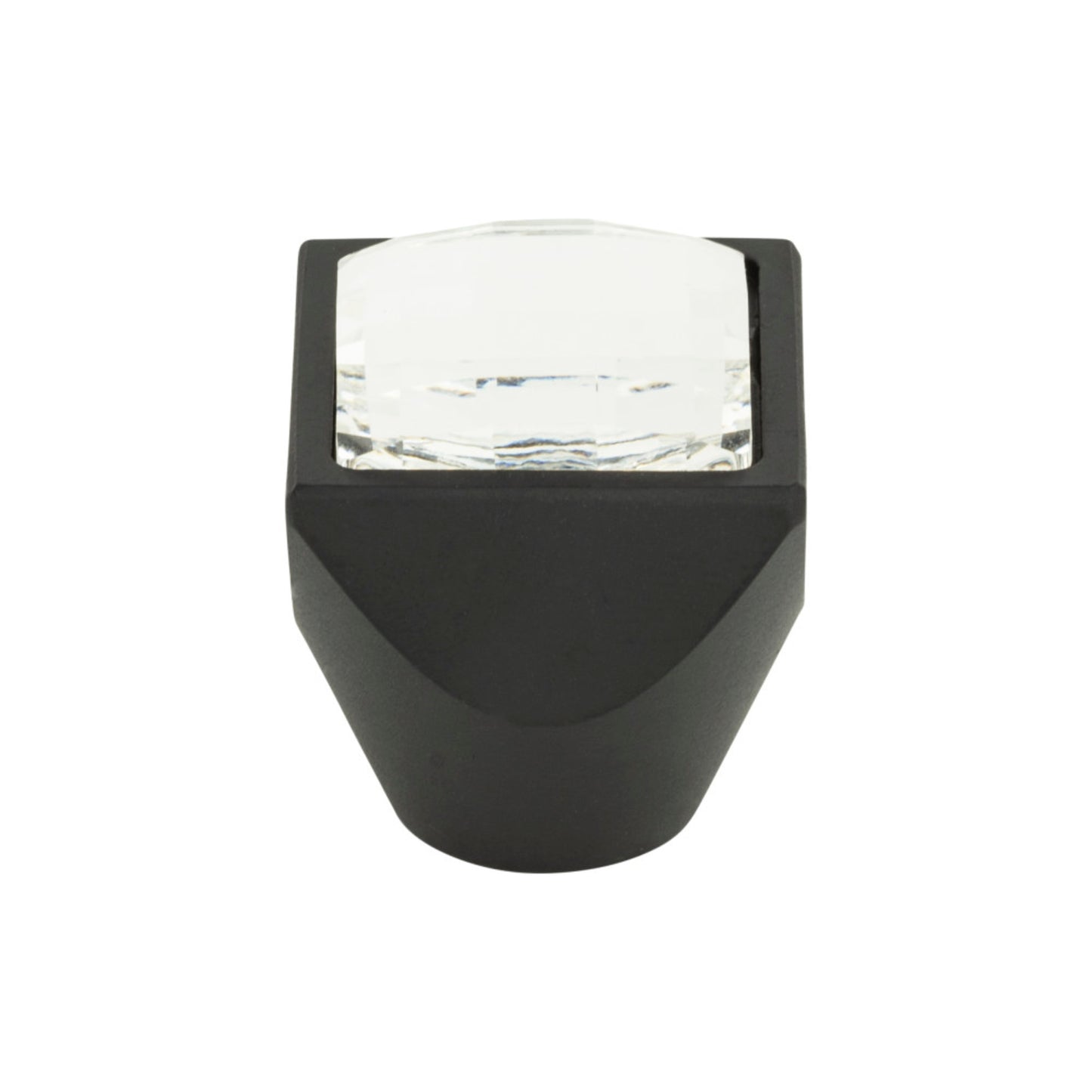 Crystal 1" Length Square Knob