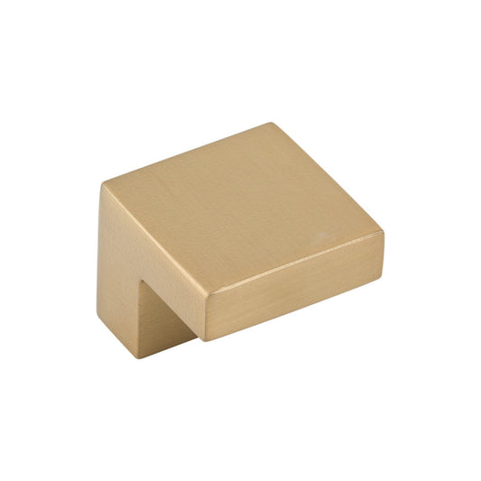 Top Knobs Square Square Knob - Aluminum