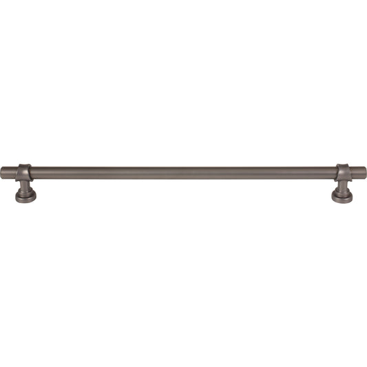 Top Knobs Bit 12" Center to Center Bar Pull - Ash Gray