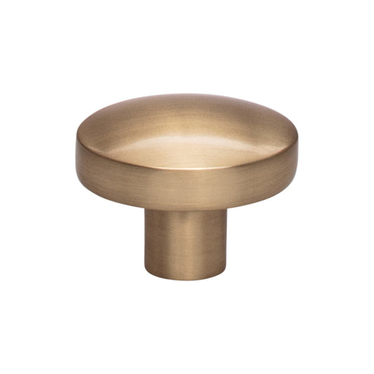 Top Knobs Hillmont Oval Knob - Ash Gray