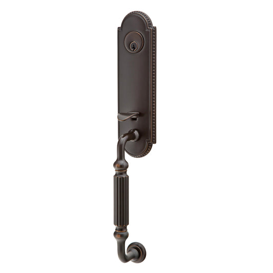 Orleans Monolithic Tubular Entry Set – Oil Rubbed Bronze