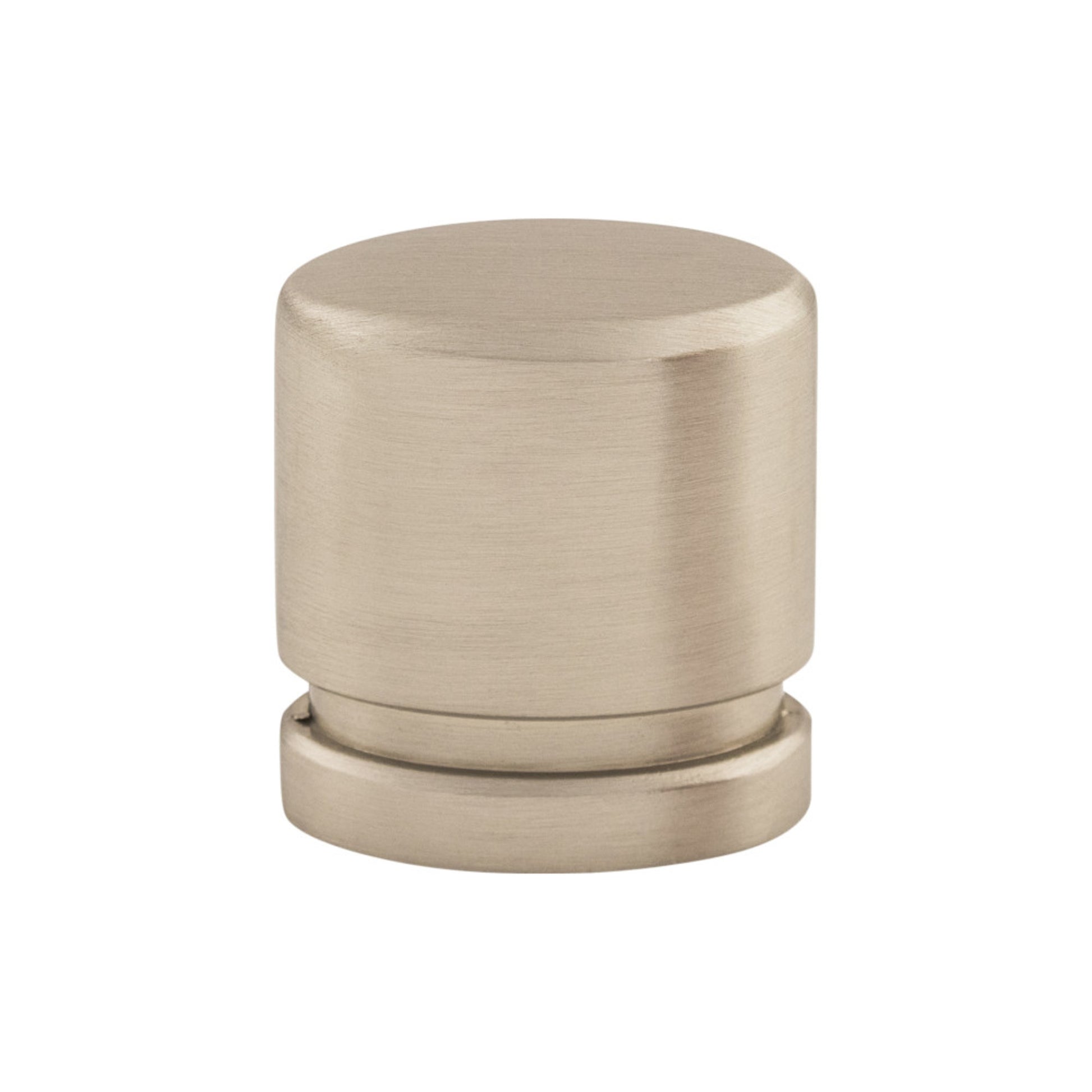 Top Knobs Oval Oval Knob - 1/2" - Brushed Satin Nickel