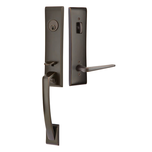 Apollo Monolithic Tubular Entry Set – Oil Rubbed Bronze