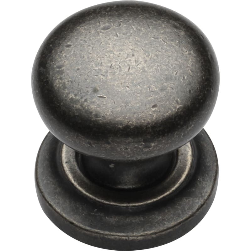 Round Cabinet Knob on Rose
