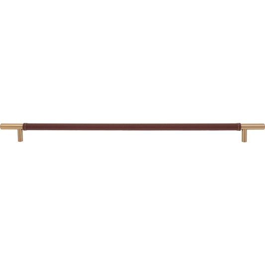 Atlas Zanzibar 17" Center to Center Appliance Pull (AP05-OW) - Warm Brass