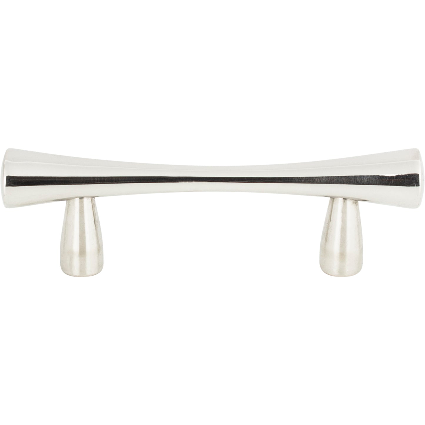 Atlas Fluted 2 1/2" Center to Center Bar Pull (A850) - Polished Stainless Steel