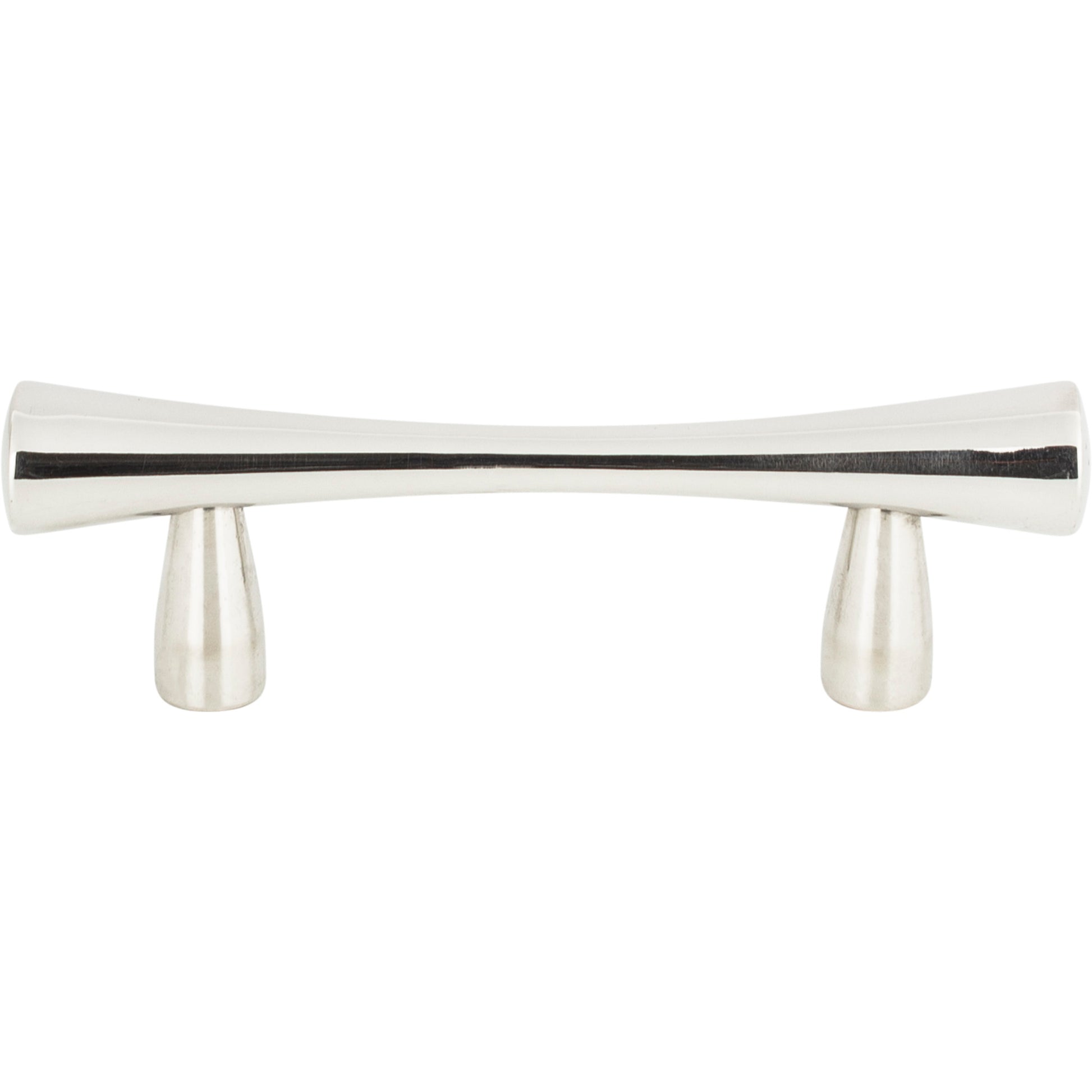 Atlas Fluted 2 1/2" Center to Center Bar Pull (A850) - Polished Stainless Steel