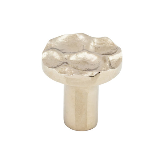 Top Knobs Cobblestone Round Knob - 1 1/8" Dia. - Brass Antique