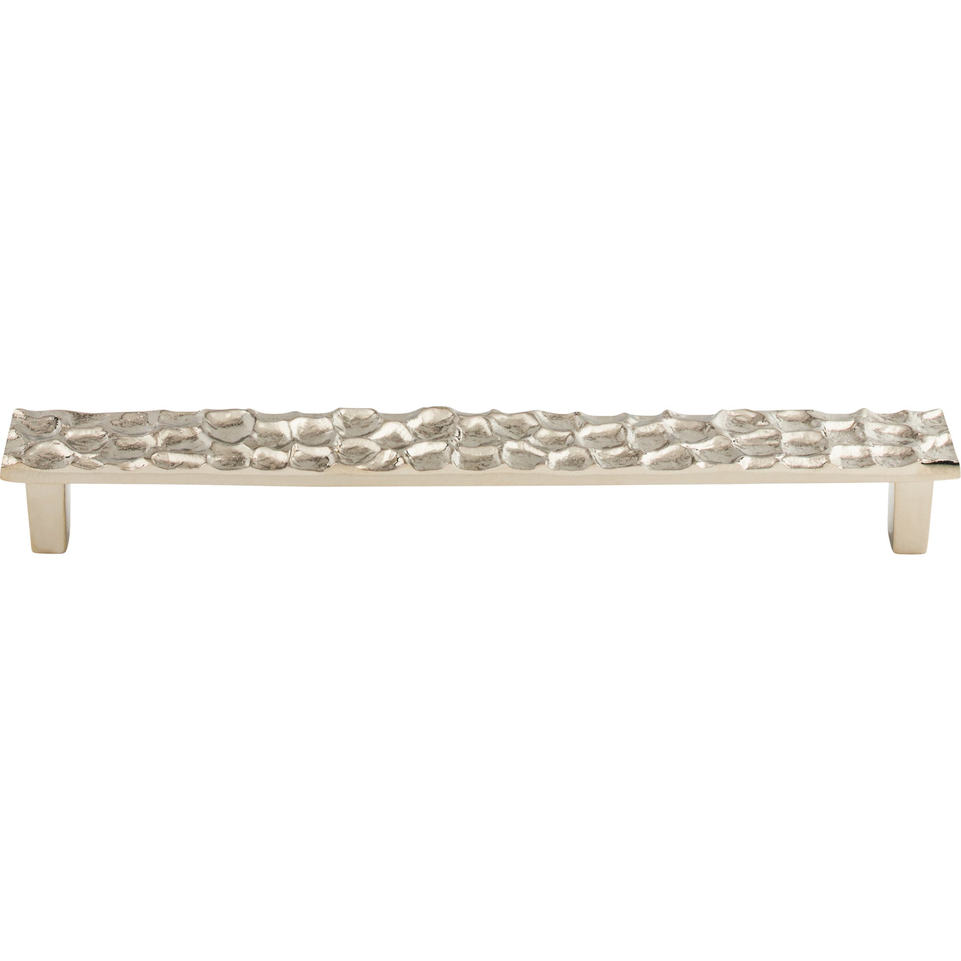 Top Knobs Cobblestone 8 13/16" Center to Center Bar Pull - Polished Nickel