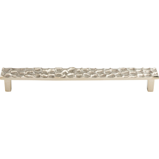Top Knobs Cobblestone 8 13/16" Center to Center Bar Pull - Polished Nickel