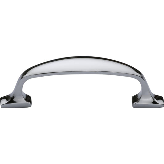 Ashley Norton Durham Cabinet Pull - 3" CTC - Polished Chrome