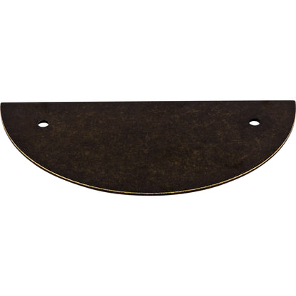 Top Knobs Half Circle Pull Backplate