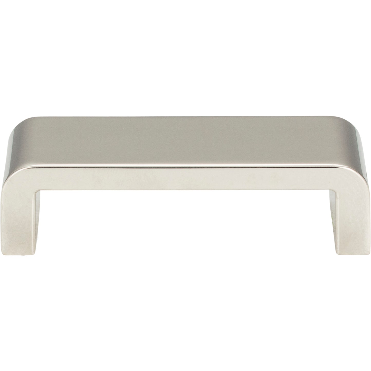 Atlas Platform 3 3/4" Center to Center Bar Pull (A914) - Polished Nickel
